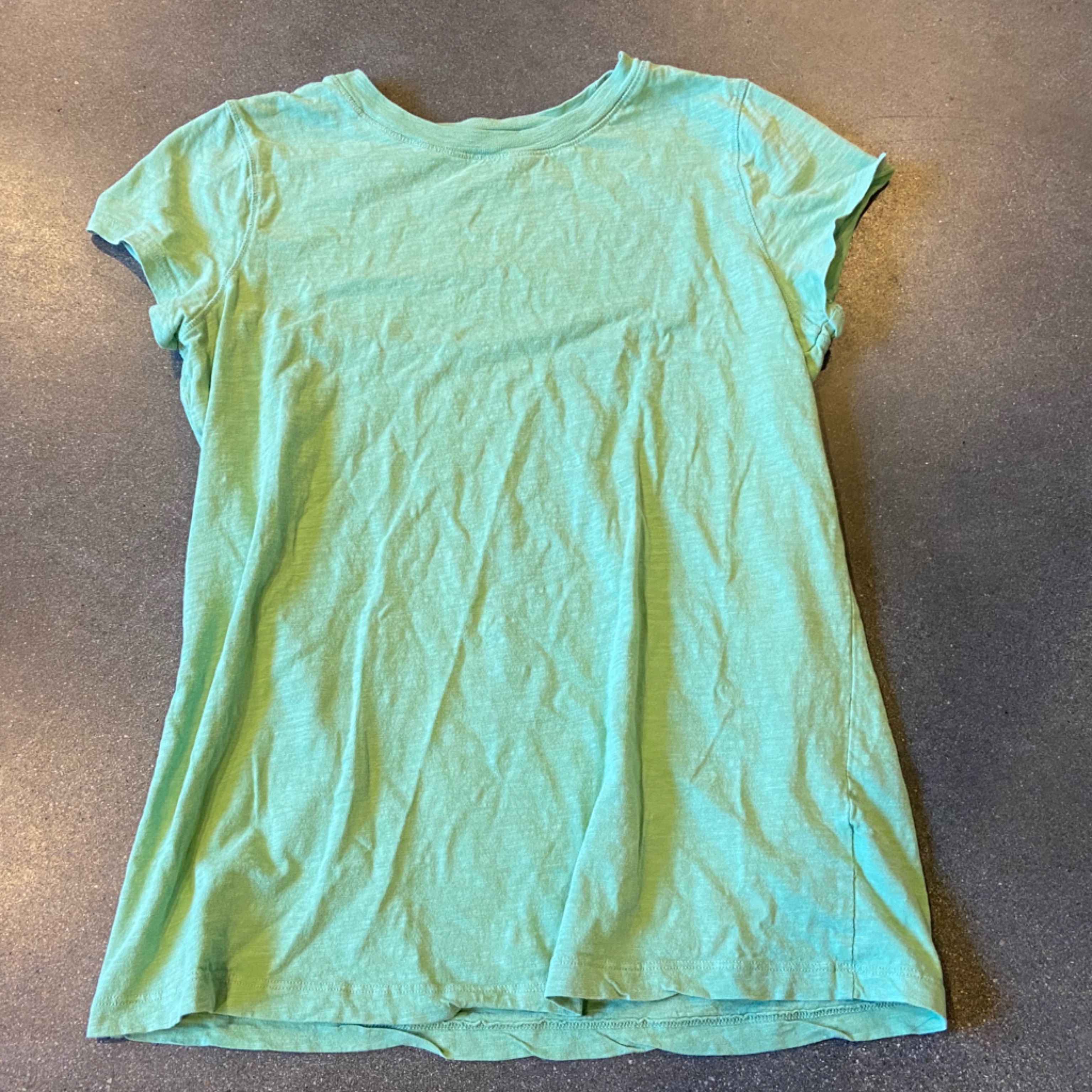 Cozy Basic Green Tee